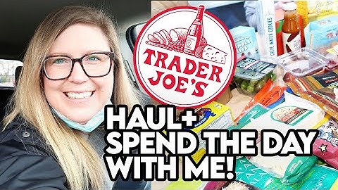 TRADER JOES HAUL + SPEND THE DAY WITH ME! ✨