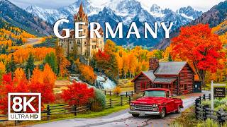 Germany Autumn 8K UHD | Neuschwanstein Castle, Golden Forests & Stunning Landscapes Update
