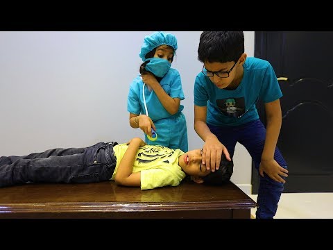 الدكتورة لانا تعالج نواف بعد تسمم
