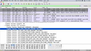 07 Overview Of The Cipher Suites In Wireshark