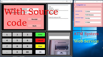 web services project in java- ATM system with source code