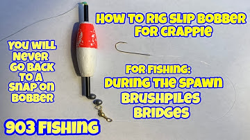 How To Rig A Slip Bobber For Crappie Fishing (Step By Step)