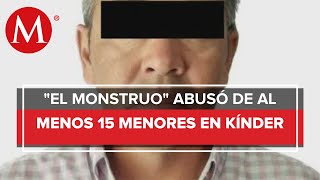 Detienen a "El Monstruo", abusador sexual de jardín de niños en Coacalco