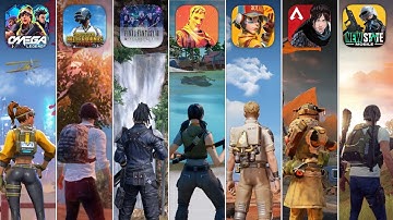 New State Mobile VS Apex Legends Mobile VS Farlight 84 VS Fortnite VS FF7FS VS PUBGM VS OmegaLegends