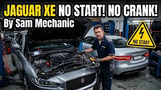 Jaguar xe no crank no start problem 