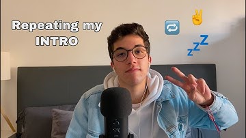 ASMR | Repeating My INTRO In Multiple Ways Until You Fall Asleep🔁😴