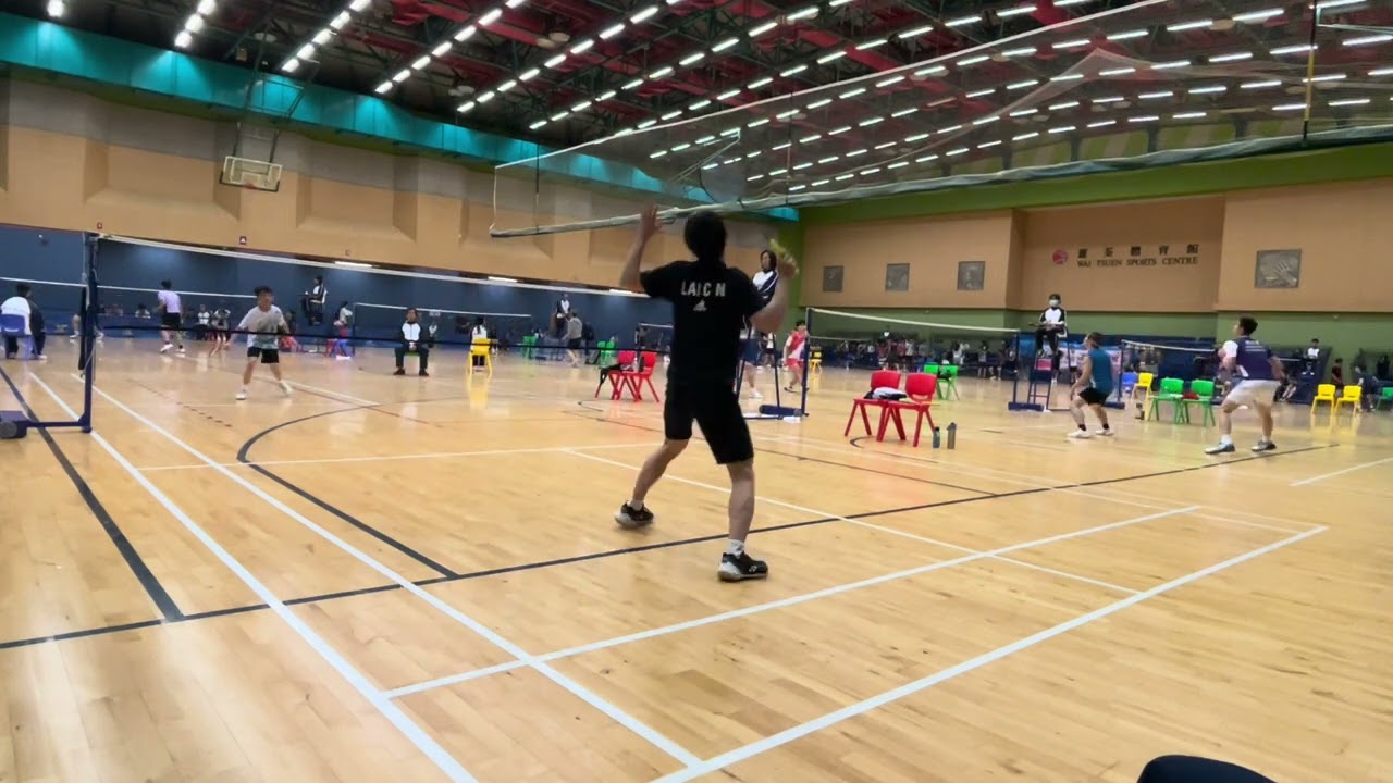 15June2024 陳以𤋮vs賴卓楠 高級組 2024 全港羽毛球錦標賽