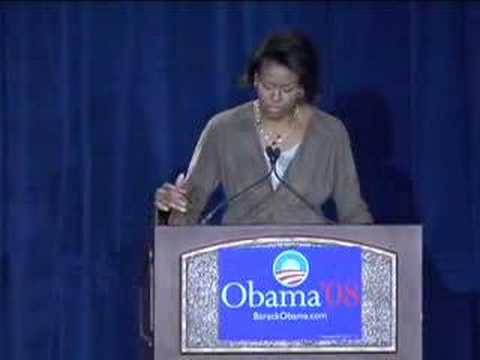 Michelle Obama Addresses Women for Obama Luncheon