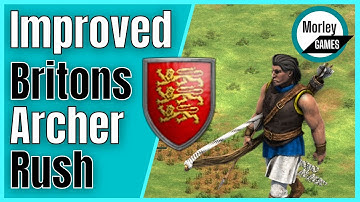21 Population Britons Archer Rush - AOE2 Archer Rush Build Order