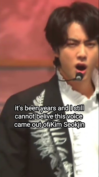 [BTS] JIN'S DEEP VOICE | #Shorts