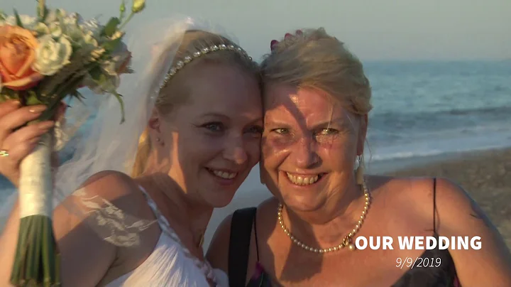 Heidi and Anders Beach wedding