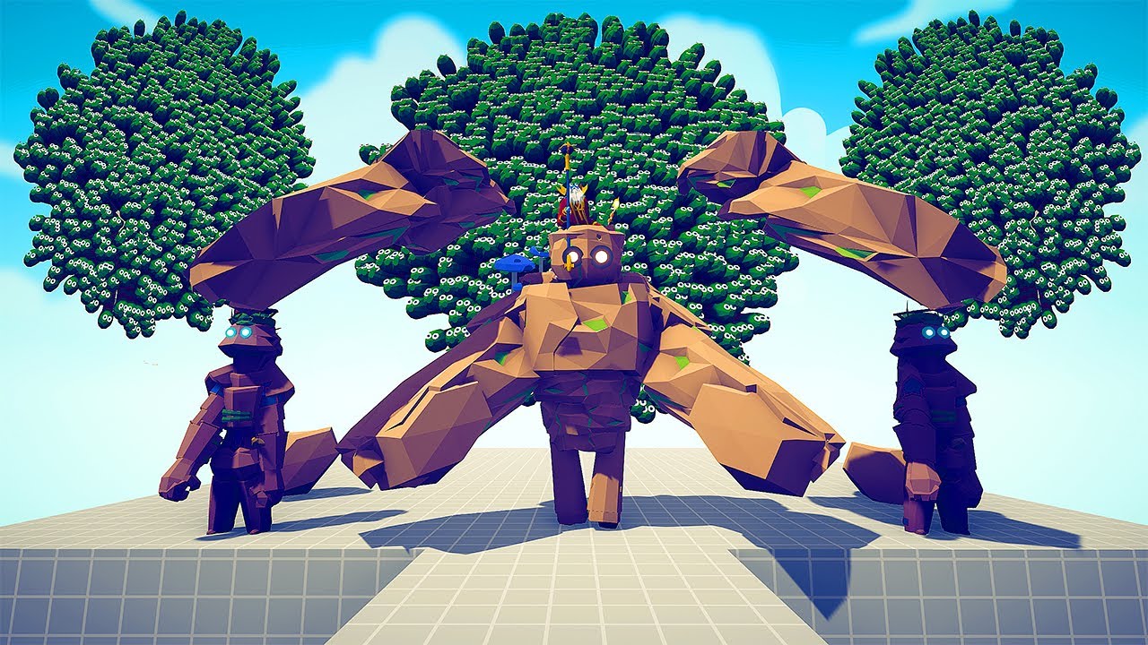 TITAN GOLEM vs EVERY GOD - Totally Accurate Battle Simulator TABS