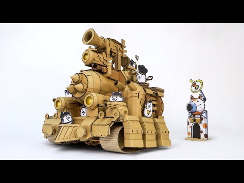 にゃんこ The Battle Cats】Making Extreme Annihilation Tank Gigapard - YouTube