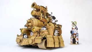 【にゃんこ大戦争】極撃滅戦車ギガパルドを作ってみた｜Making Extreme Annihilation Tank Gigapard【The Battle Cats】