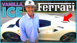 Famous Vanilla Ice talks about his Ferrari Convertible Spider Net Worth