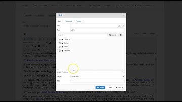 JCE Joomla - Insert Article Anchors and Links