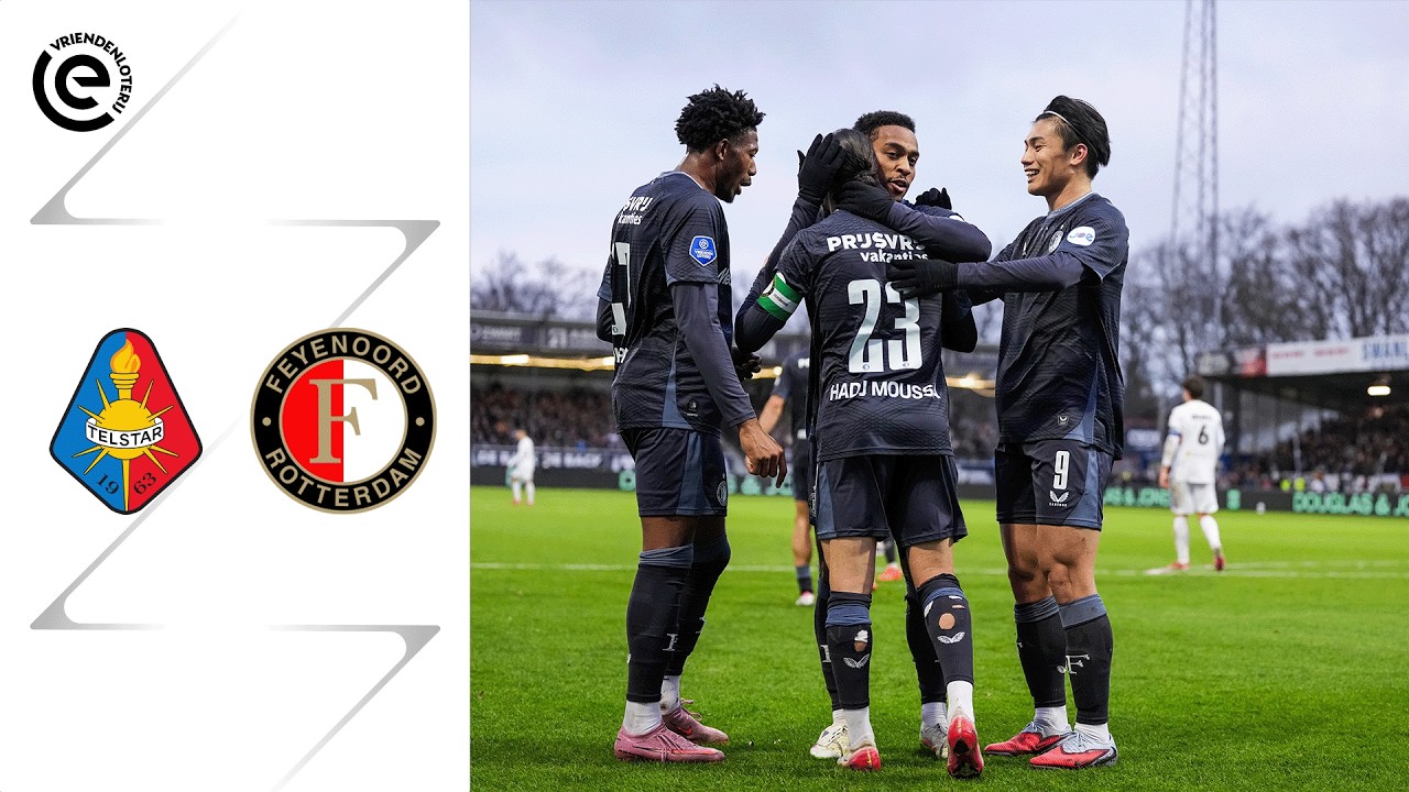 Highlights Telstar - Feyenoord | Eredivisie 2025-2026