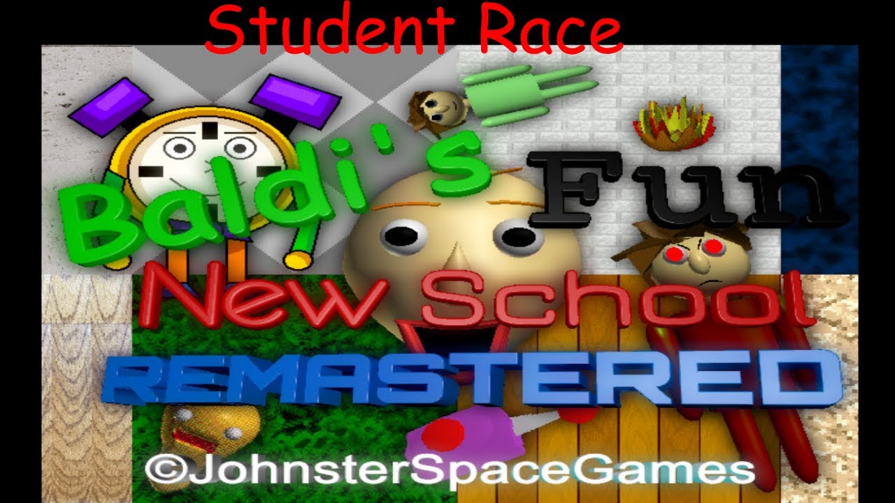 Baldi's Fun New School Remastered 1.4.4 Update Gameplay 