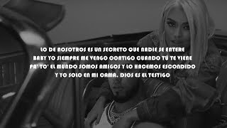 Anuel AA - Secreto (VIDEO LETRA) Ft. Karol G