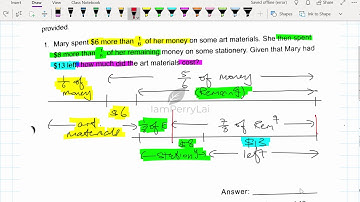Singapore Math Methods - Branching with additional