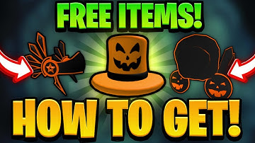 How To *COMPLETE* Halloween Spotlight & Get ALL ITEMS! (Roblox Halloween Spotlight Event Free Items)
