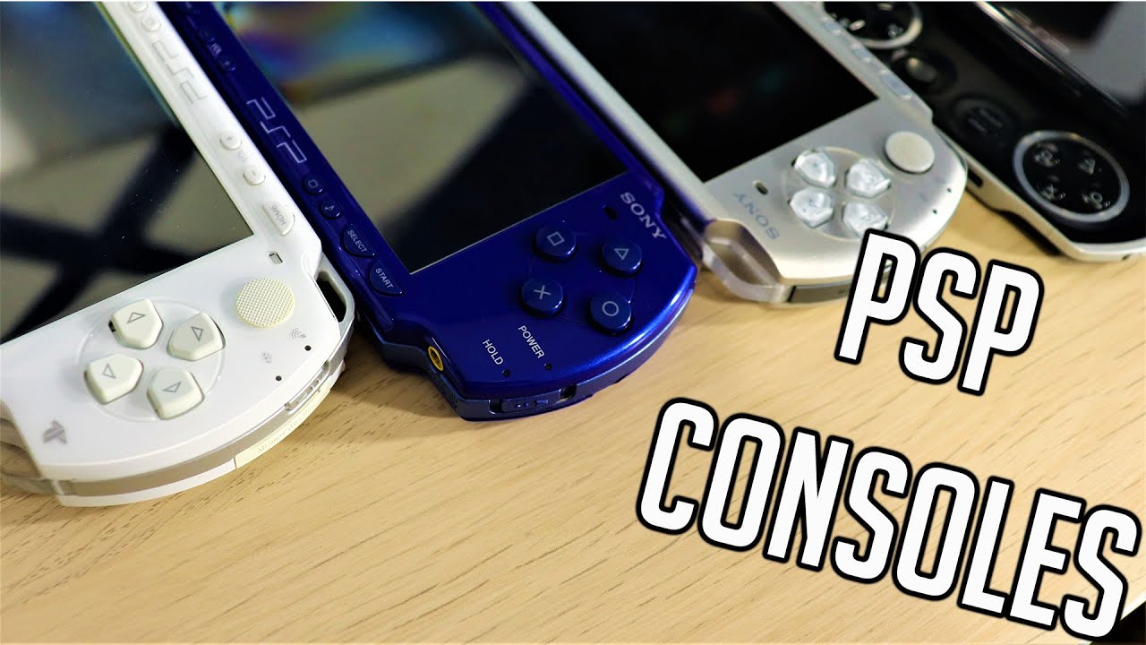 PSP Comparison 1000 2000 3000 GO Difference Between The Best 