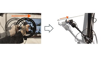 Online Imitation Learning for Manipulation via Decaying Relative Correction through Teleoperation