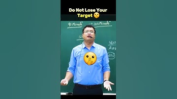 Do Not Lose Your Target 🤫 | NEET 2025 Revision Strategy @MotionNVSir #shorts #shortvideo