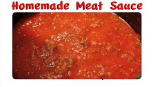 Homemade Meat Sauce (Freezer-Friendly!) | I Heart Recipes