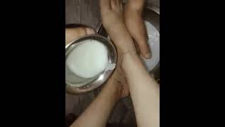 Feet Wash With Milk