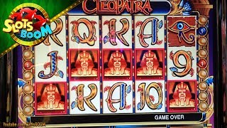 Cleopatra LIVE BONUSES !!! 5 Scatters !!! IGT♠ Video Slot in San Manuel Casino screenshot 3