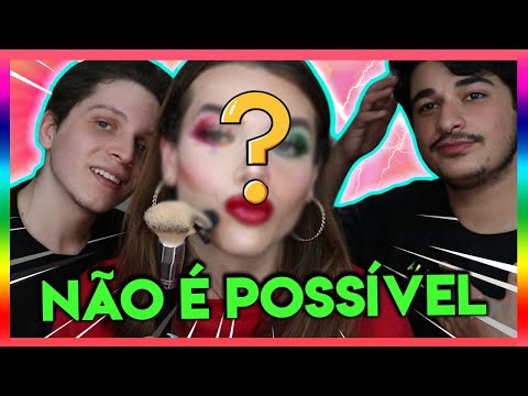 MEUS MELHORES AMIGOS ME MAQUIARAM 🤦🏻‍♀️ Será que são amigos mesmo? 😰