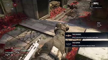 Gnasher and Overkill clips (The Overkill is OP) - Gears of War 4
