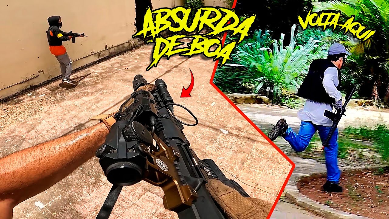 NEPTUNE SHADOW ESTÁ ABSURDA! Partida rápida - Airsoft Gameplay