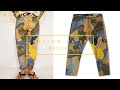 Camouflage Patchwork Jeans For American Rag Cie/ Reflow No.36 / Making