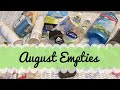 August Empties