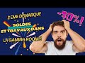 2me dmarque a 70 soldes et changement dans la gaming room 