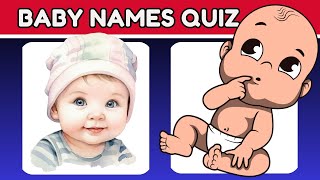 Would You Rather: 100 Popular Baby Names Quiz! #wouldyourather #Quiz #popularbabynames