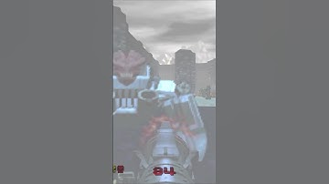 DOOM 64 RELOADED | Shadows Watching me Grab an Invuln and Slaughter Spiders #doom64 #shorts