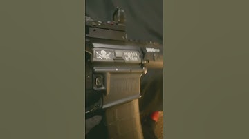 Binary trigger on the saint Victor arp my first and favorite 🦍🔥#airsoft #viralshorts #gunlife