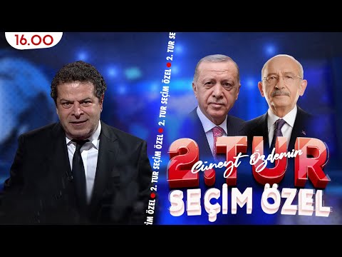 CÜNEYT ÖZDEMİR İLE 2. TUR SEÇİM ÖZEL YAYINI! NELER YAŞANDI?