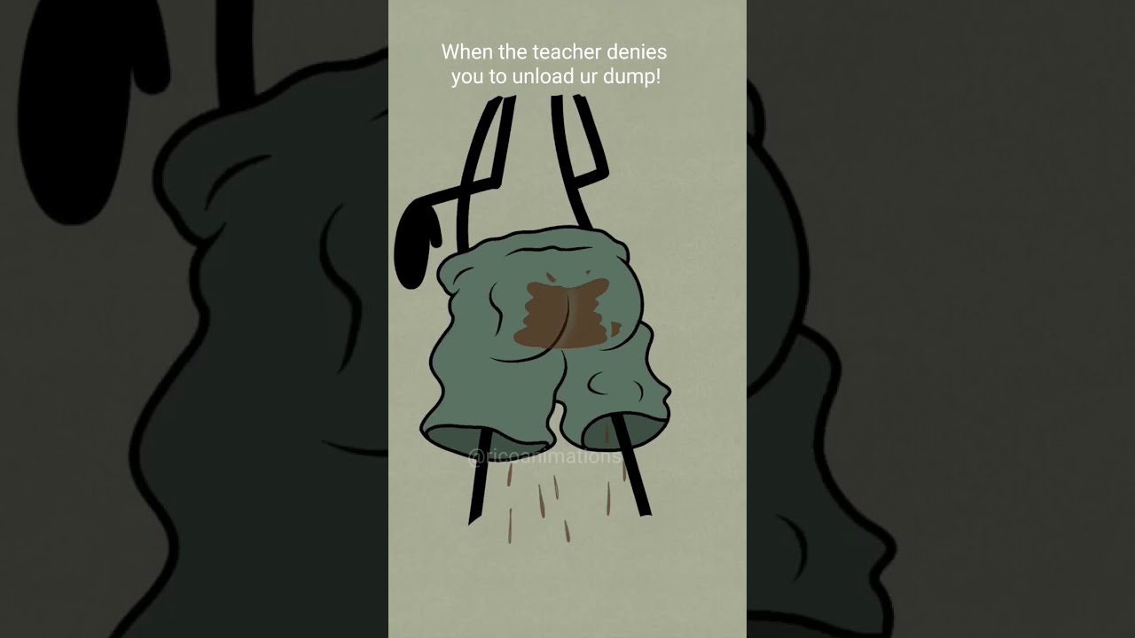 When The Teacher Denies You To Take A Dump 4k Memes Funny Shorts