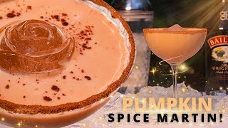 Pumpkin Spice Martini 🎃 How To Make Recipe | Fall Cocktails