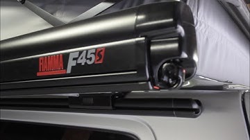 Fiamma F45 Awning install on Reimo Multirail