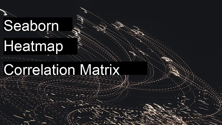 How to use Seaborn to create a heatmap to visualize the correlation matrix of a dataset in Python?