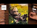Drawing Groot [Drawing Hands]