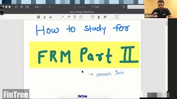 2020: How to Study for FRM Part II