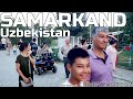 5 minutes walk through the streets of Samarkand, Uzbekistan - Virtual city tour