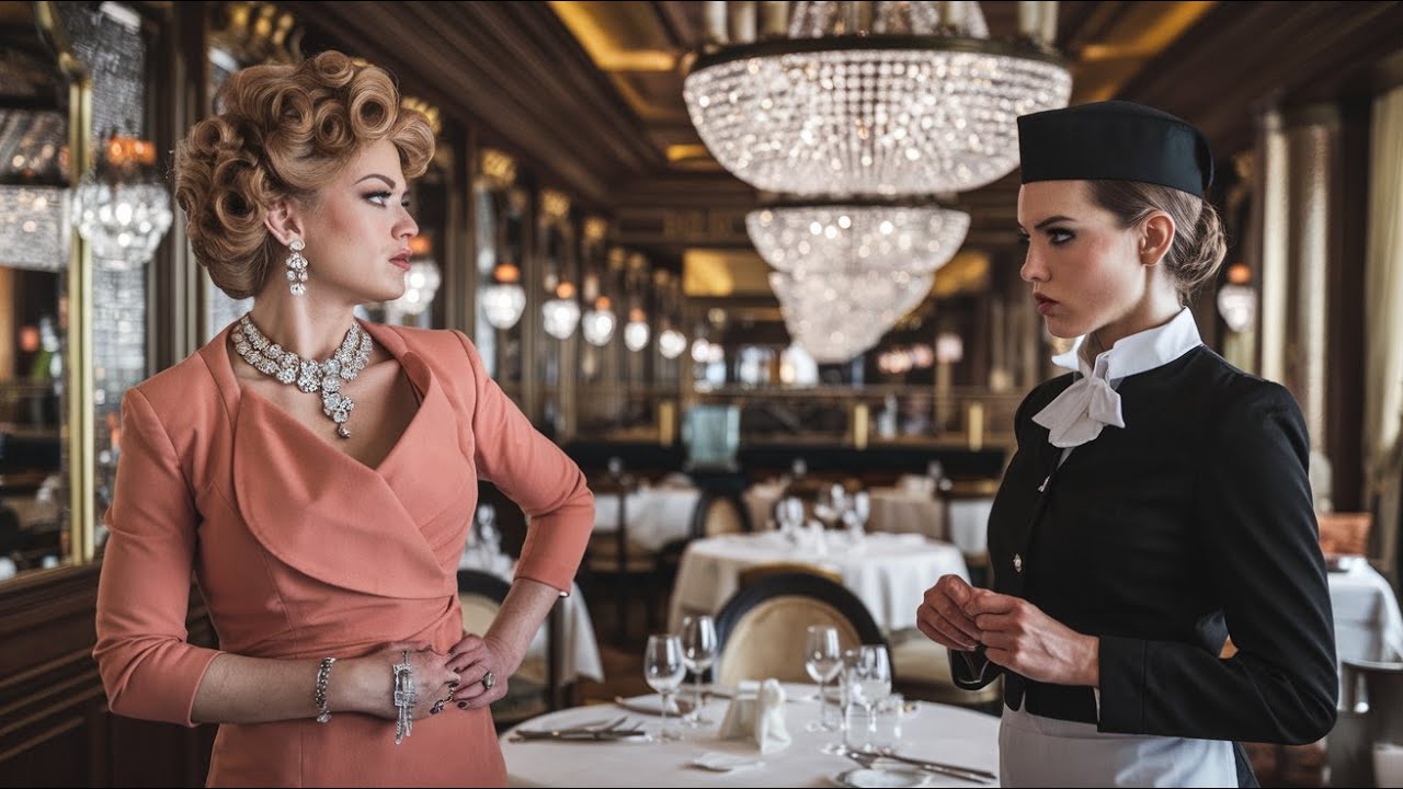 Uma mulher rica insulta uma garçonete, mas congela ao ver quem é o dono do restaurante