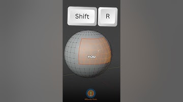 Smooth Faces Shortcut in Blender!